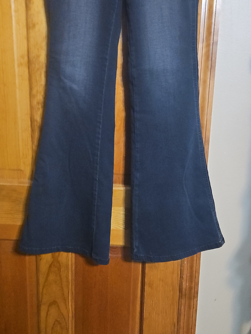 Kancan High-Rise Black Flared Denim Jeans - Picture 4 of 11